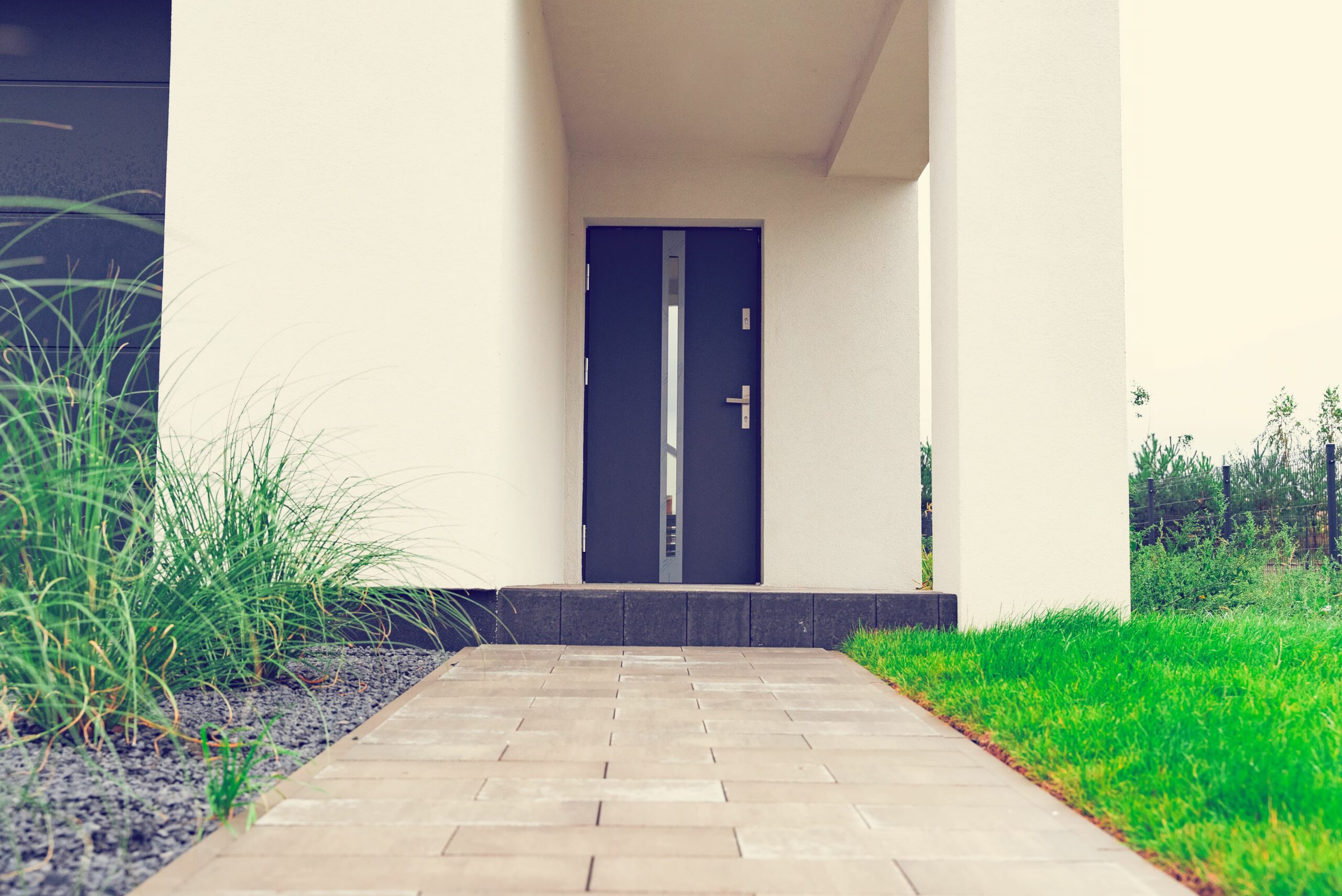 Porte d'entrée bleue : 5 bonnes raisons de l'adopter chez vous !